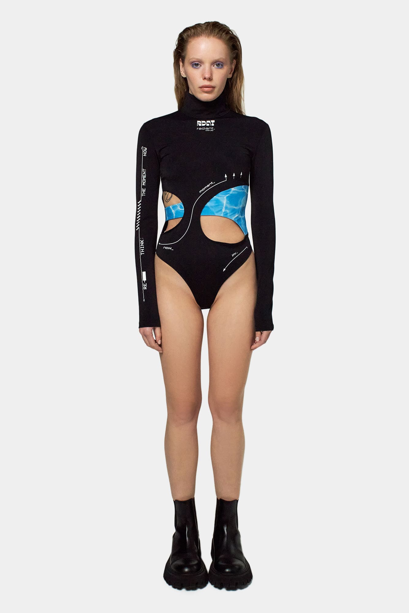 Black naked BODYSOUL