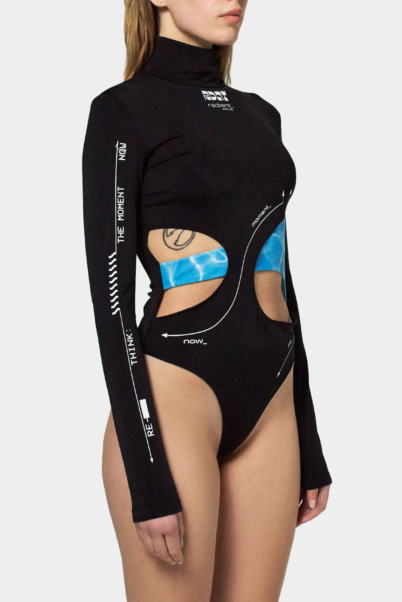 Black naked BODYSOUL