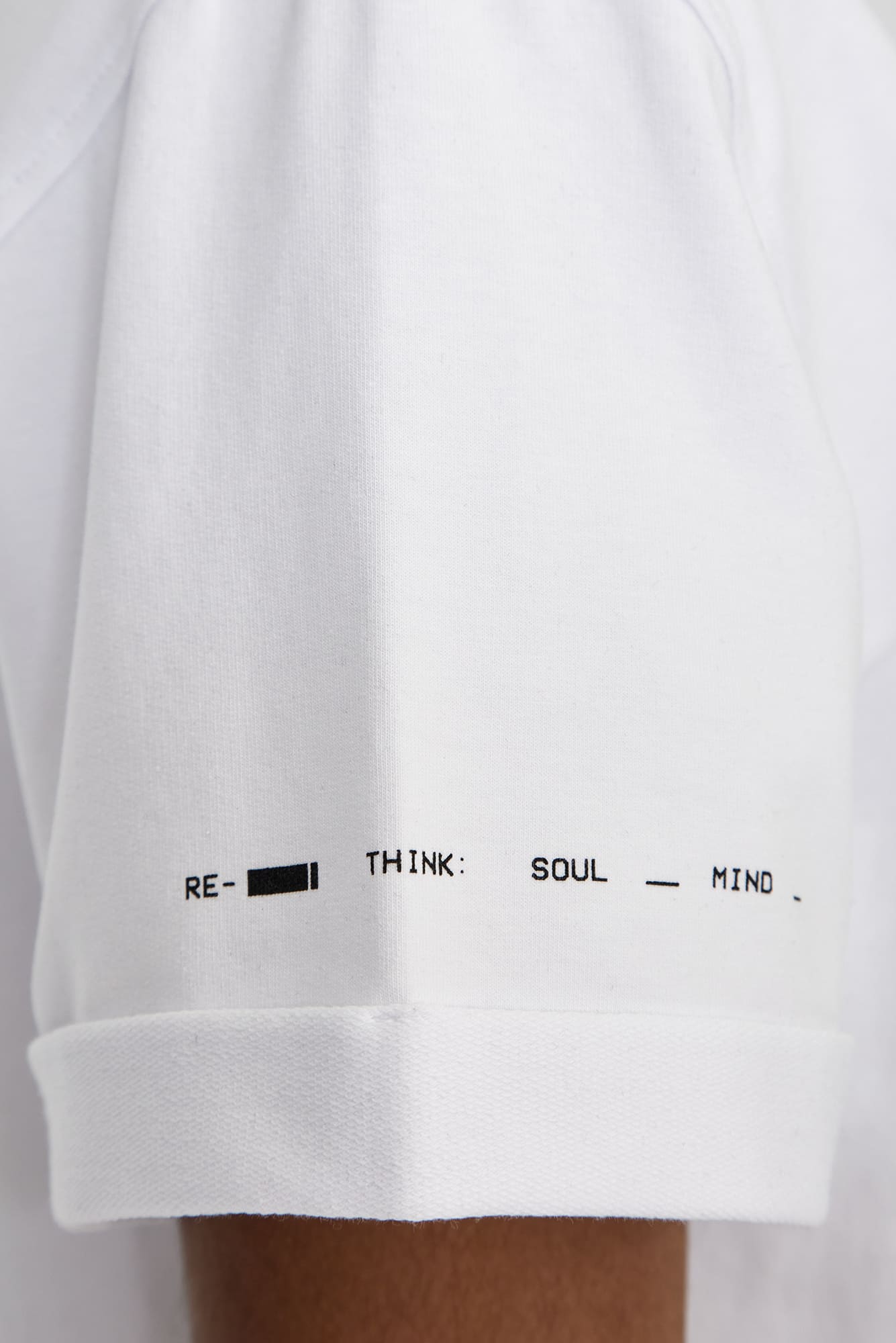 White T-shirt CHOISE for JOY