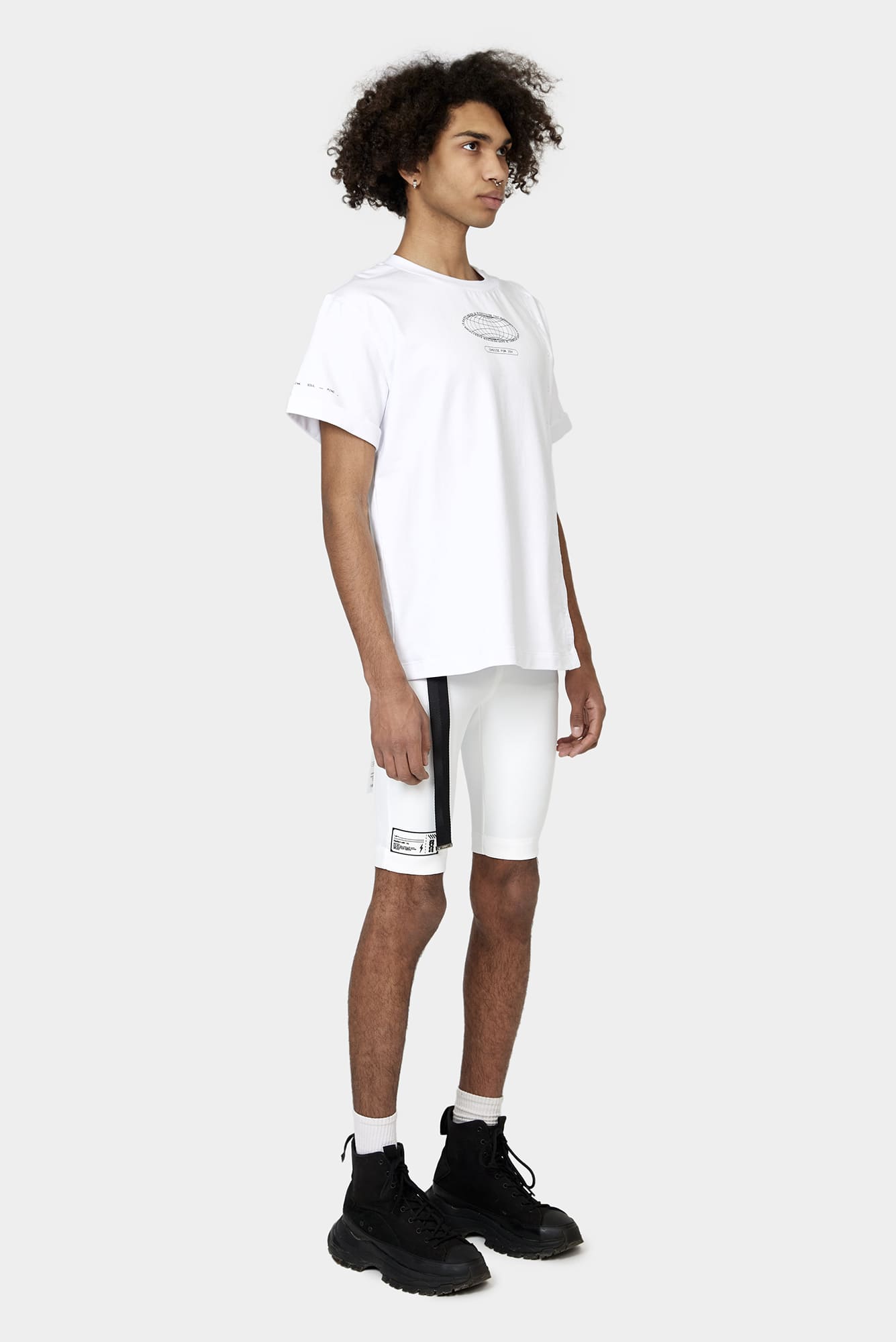 White T-shirt CHOISE for JOY