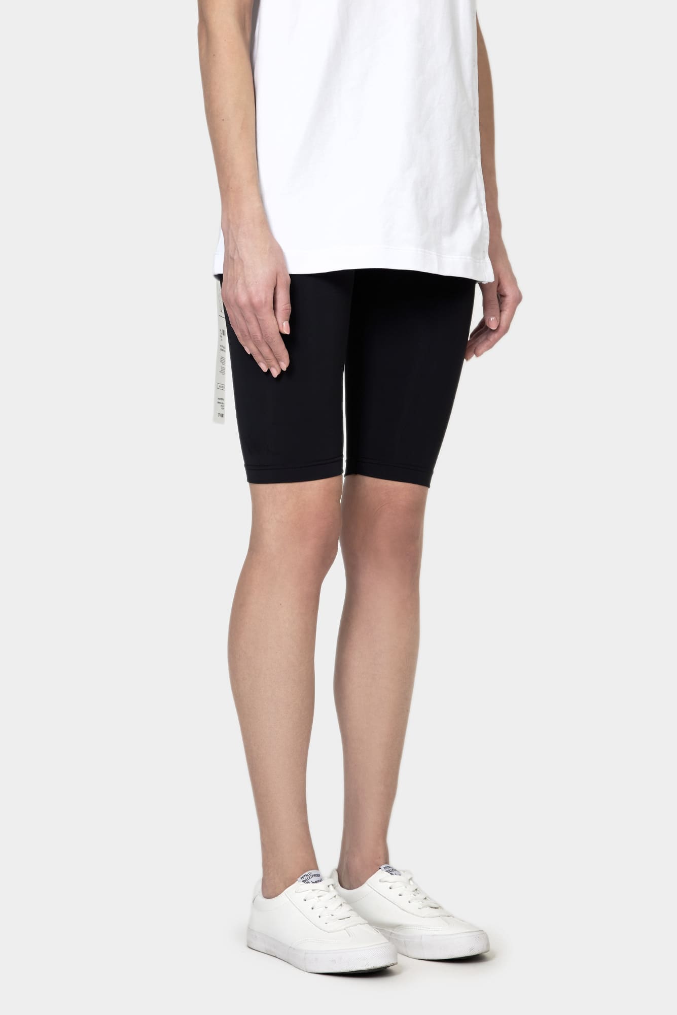Black short leggings WATER SHINE