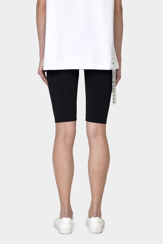 Black short leggings WATER SHINE