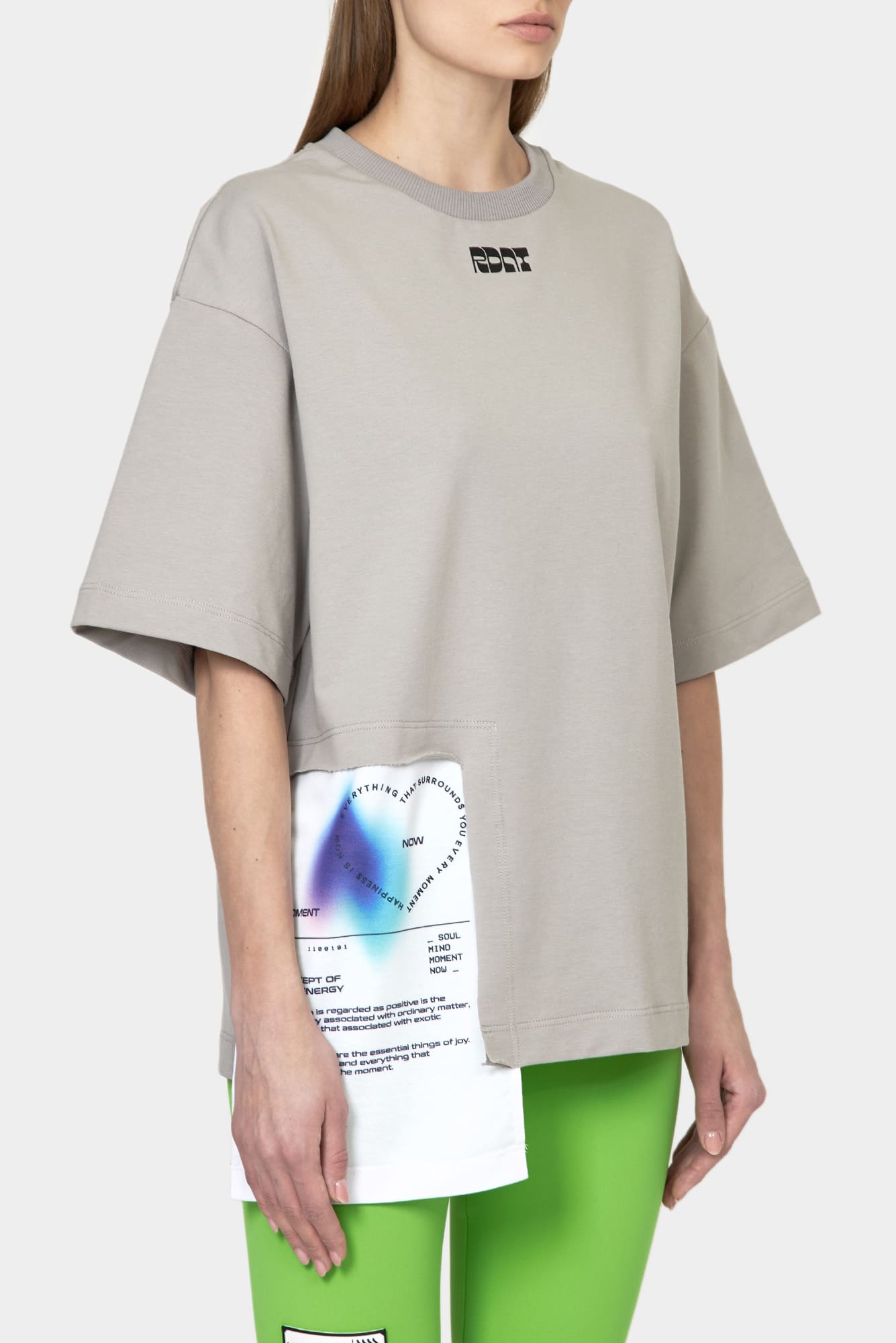 Gray T-shirt the MOMENT is NOW