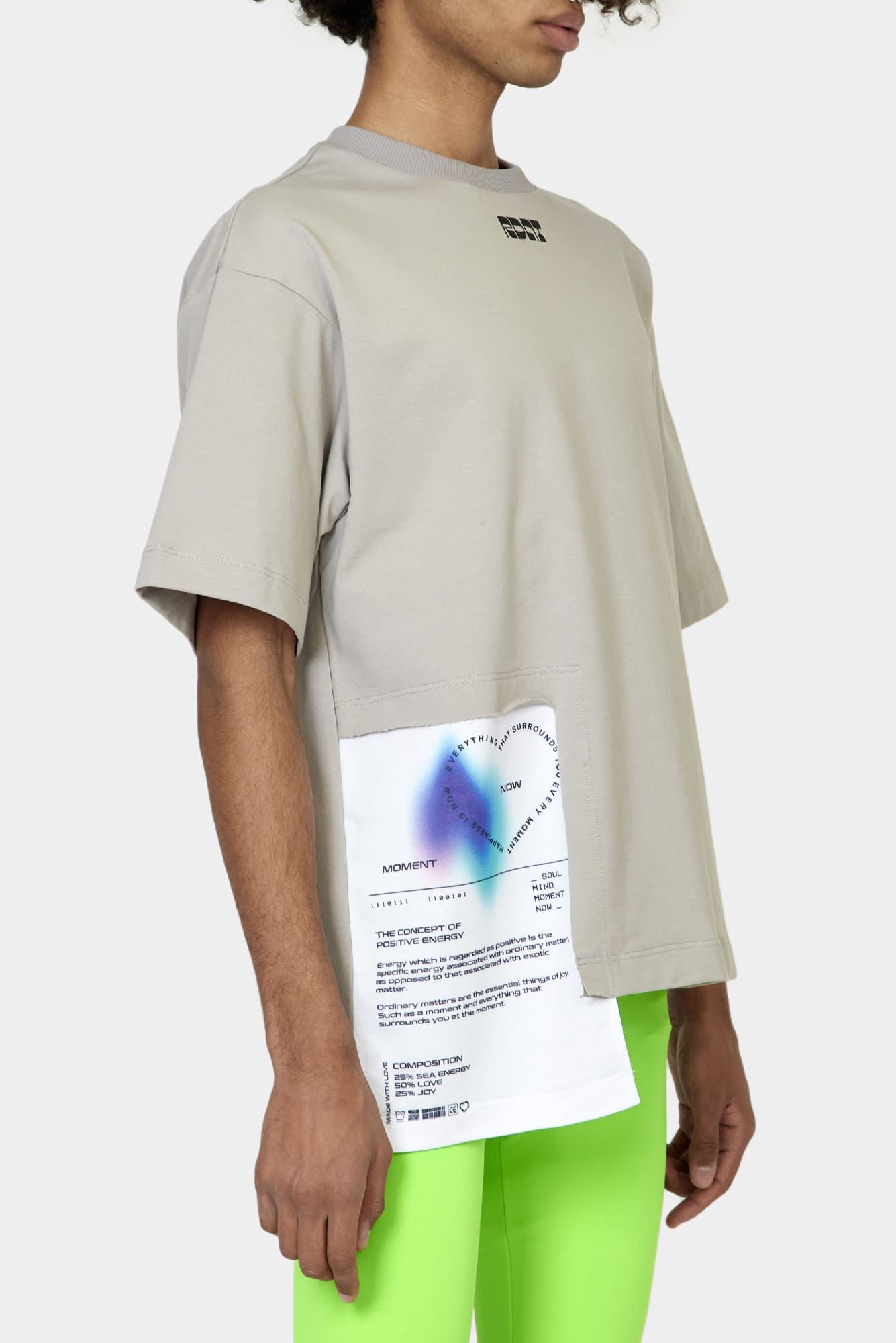 Gray T-shirt the MOMENT is NOW