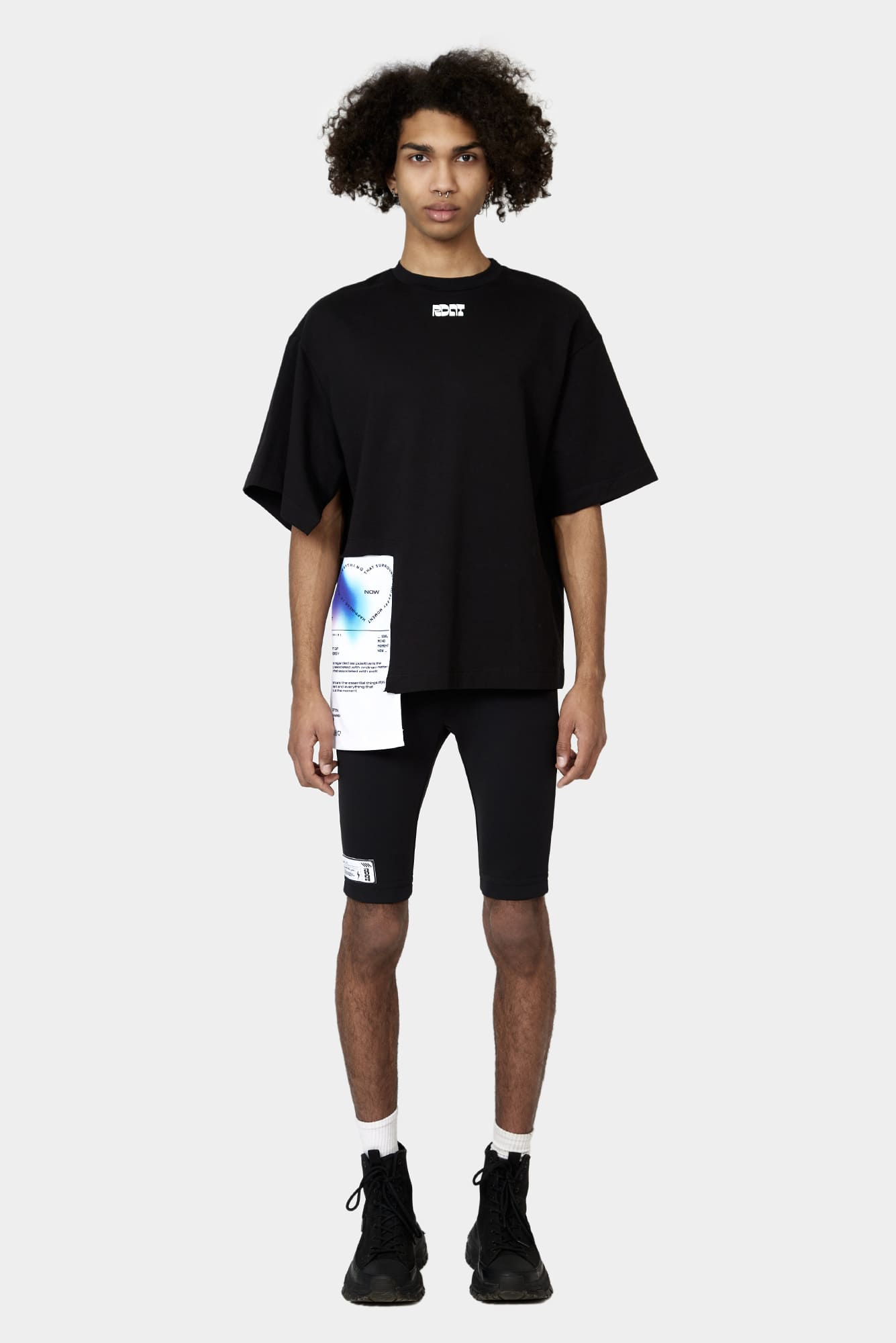 Black T-shirt the MOMENT is NOW