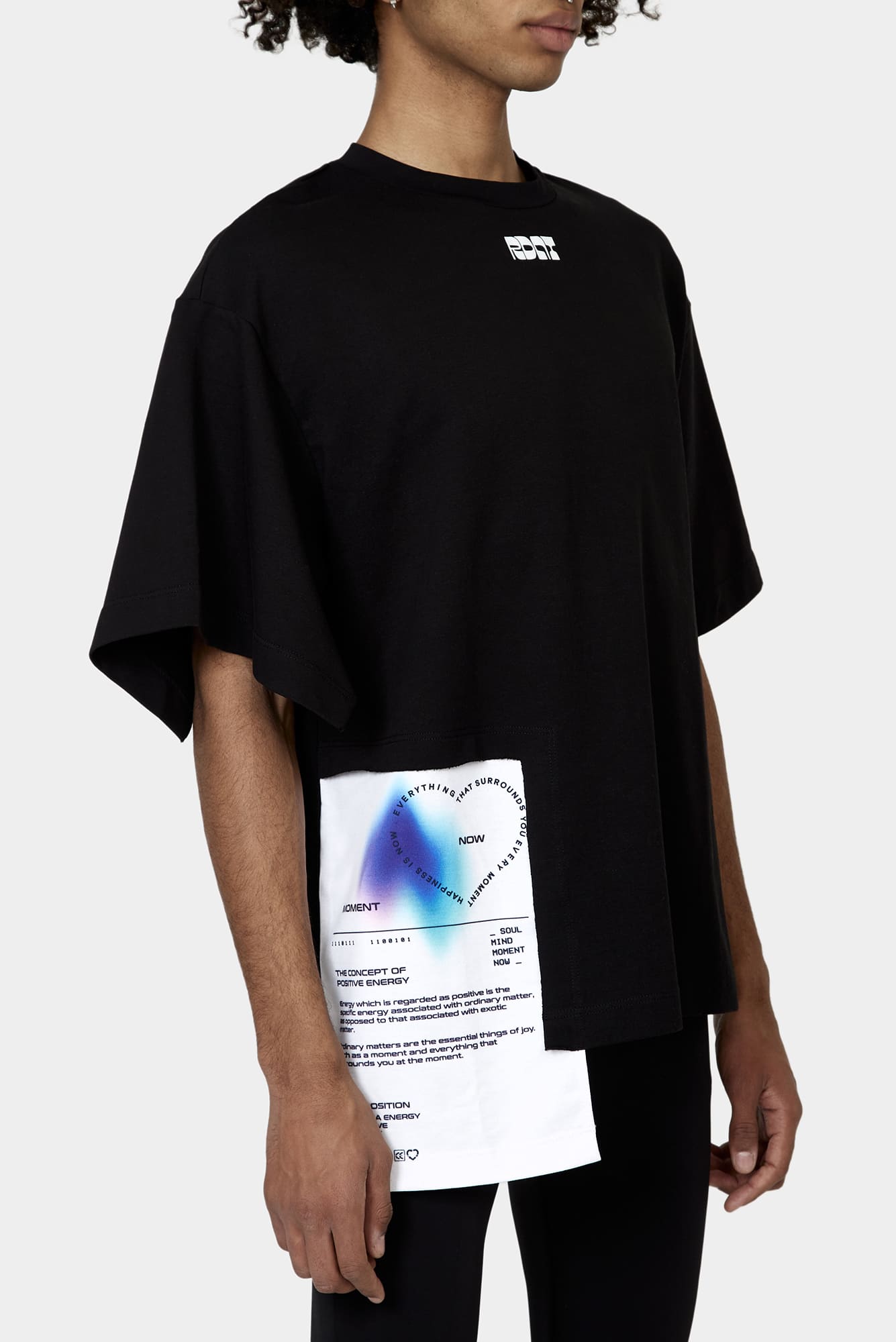 Black T-shirt the MOMENT is NOW