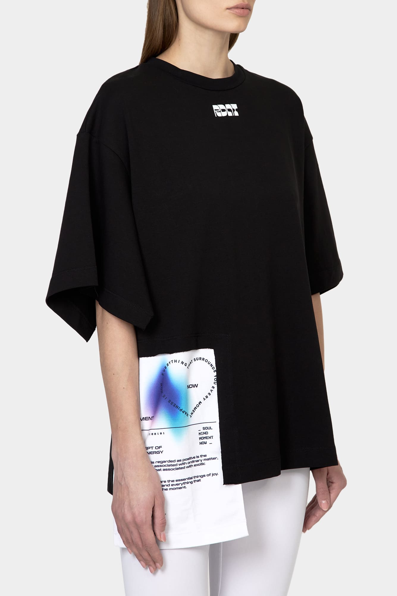 Black T-shirt the MOMENT is NOW