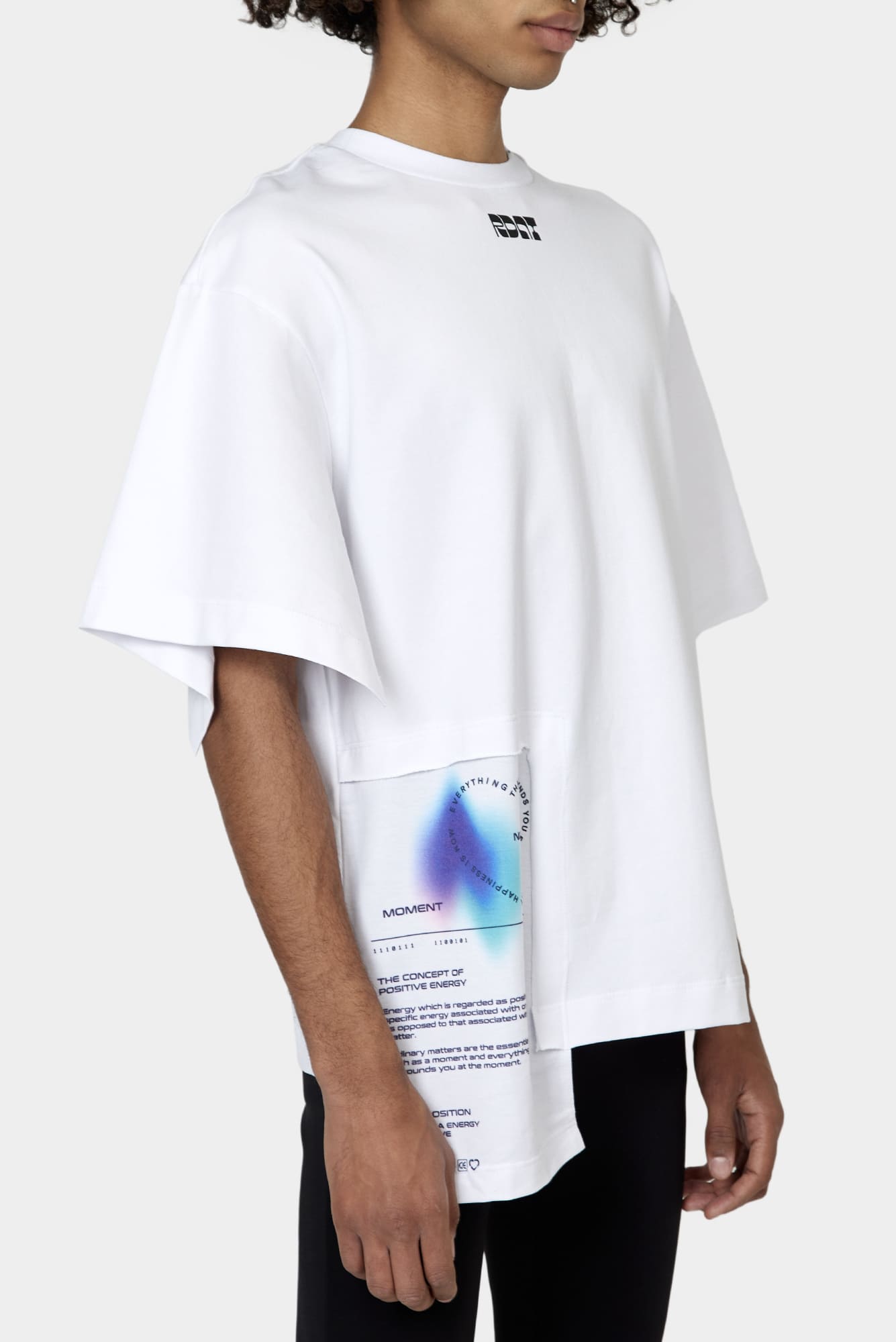 White T-shirt the MOMENT is NOW