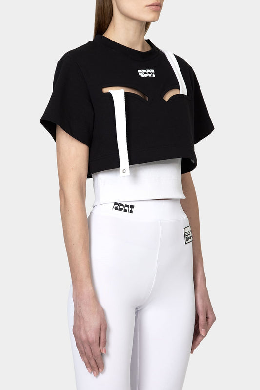 Black crop top CLOSE YOUR EYES…