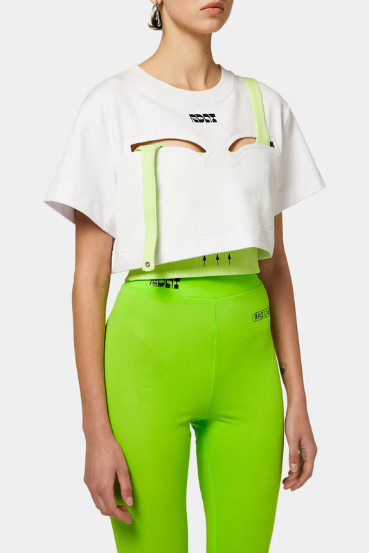 White crop top CLOSE YOUR EYES…