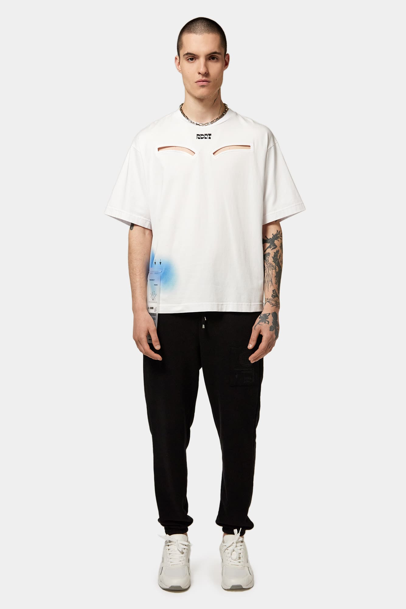 White T-shirt OPEN YOUR EYES