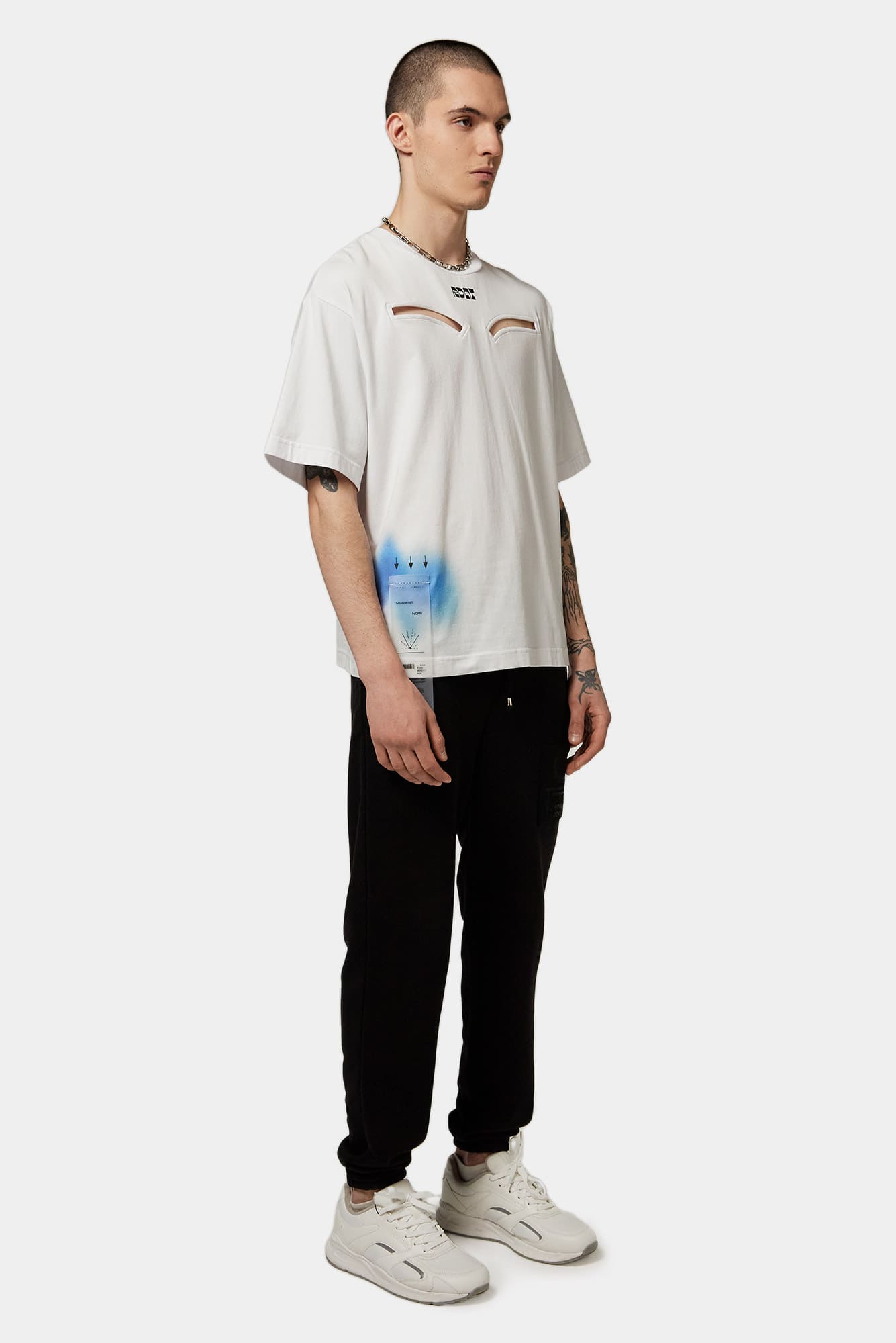 White T-shirt OPEN YOUR EYES