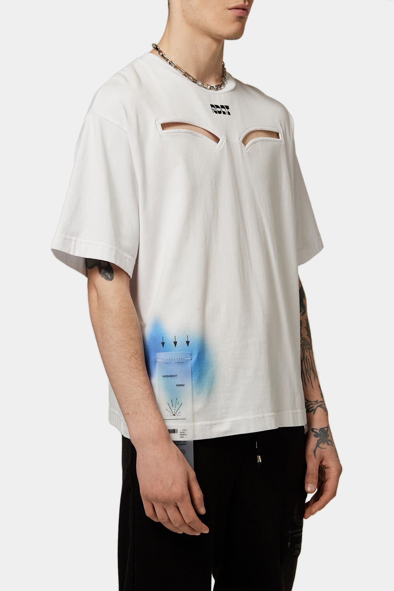 White T-shirt OPEN YOUR EYES