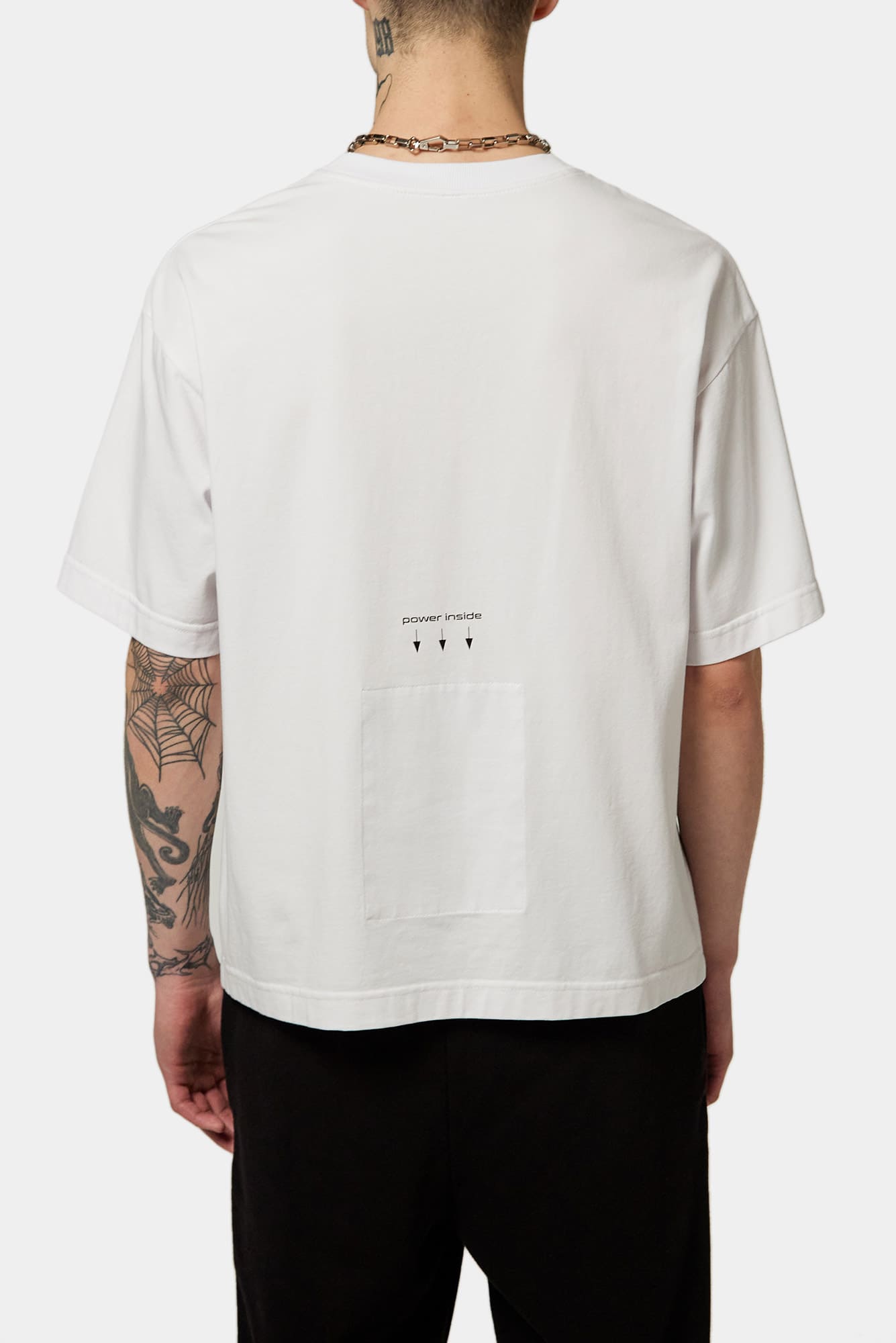 White T-shirt OPEN YOUR EYES