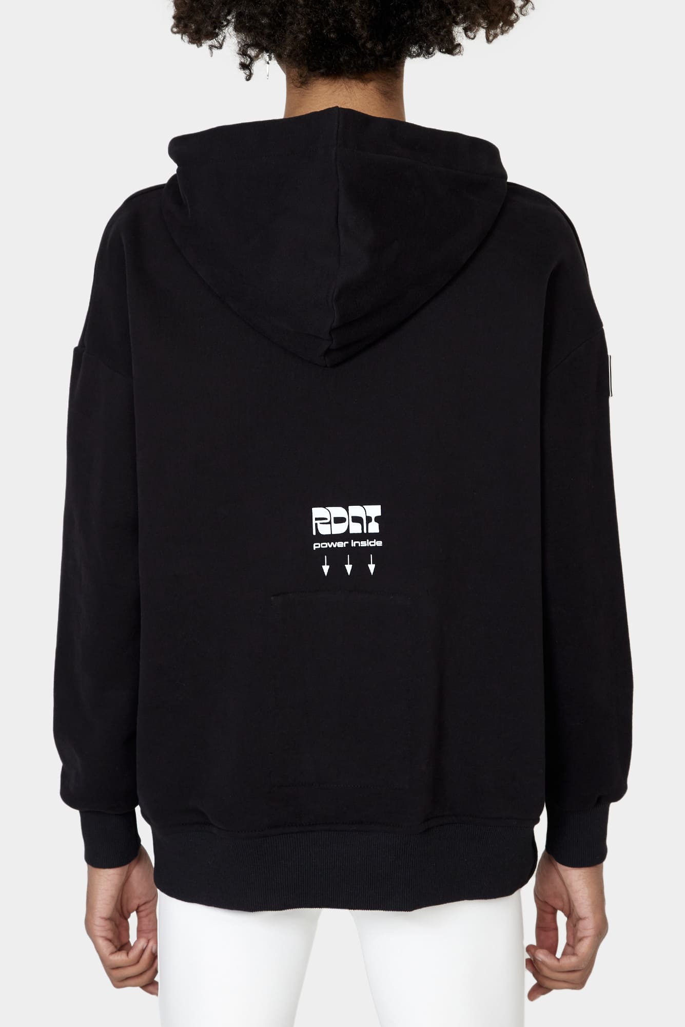 Black hoodie HEART of UA