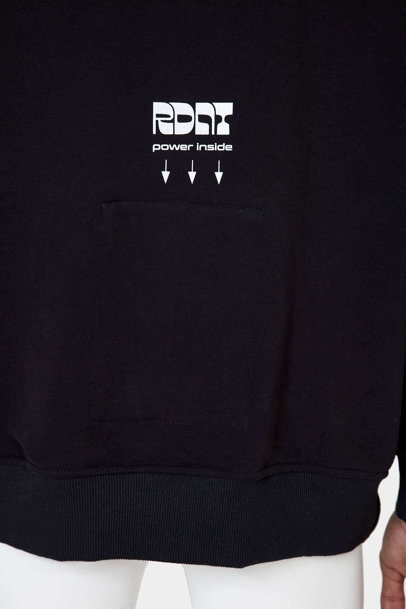 Black hoodie HEART of UA