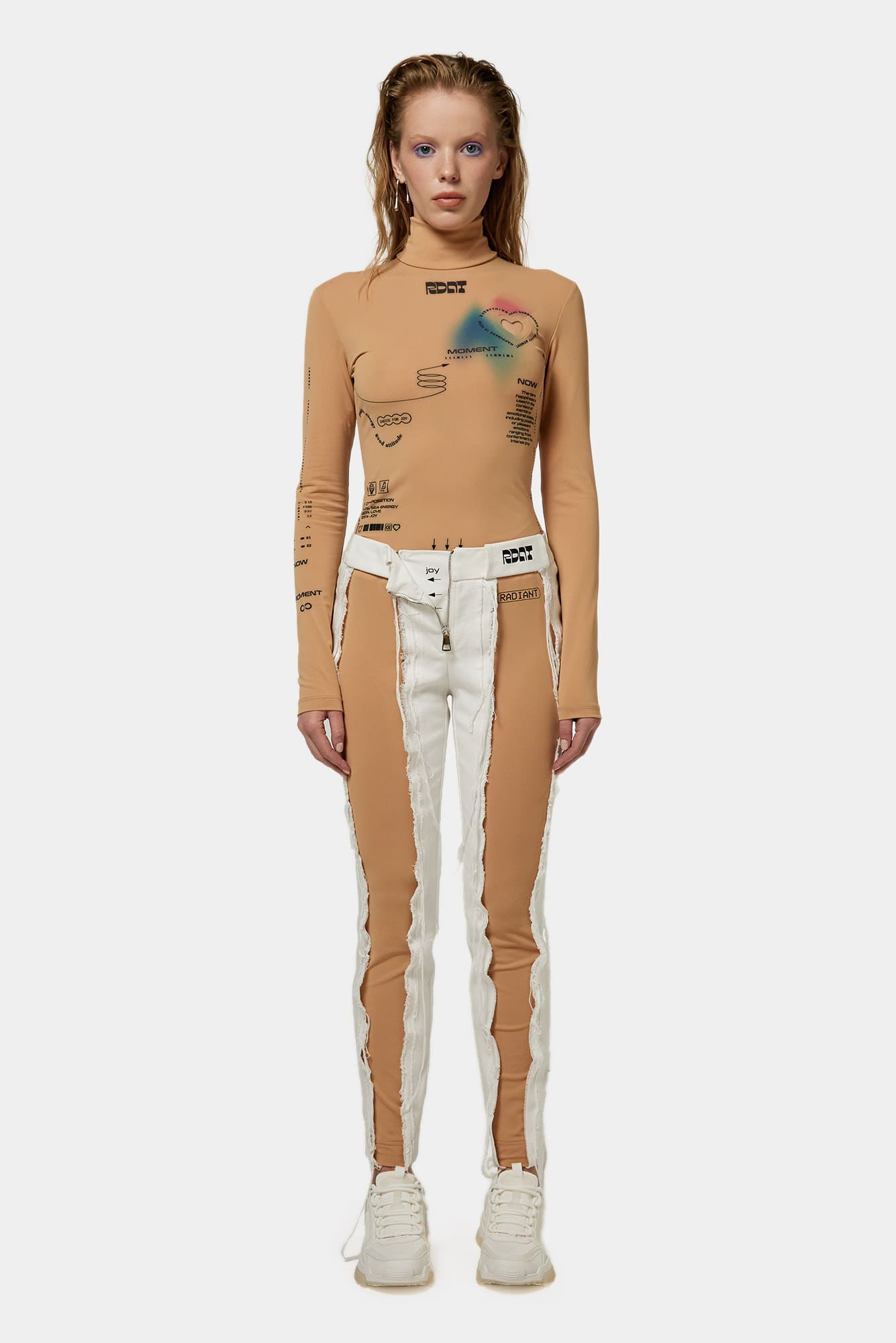 White AURA jeans