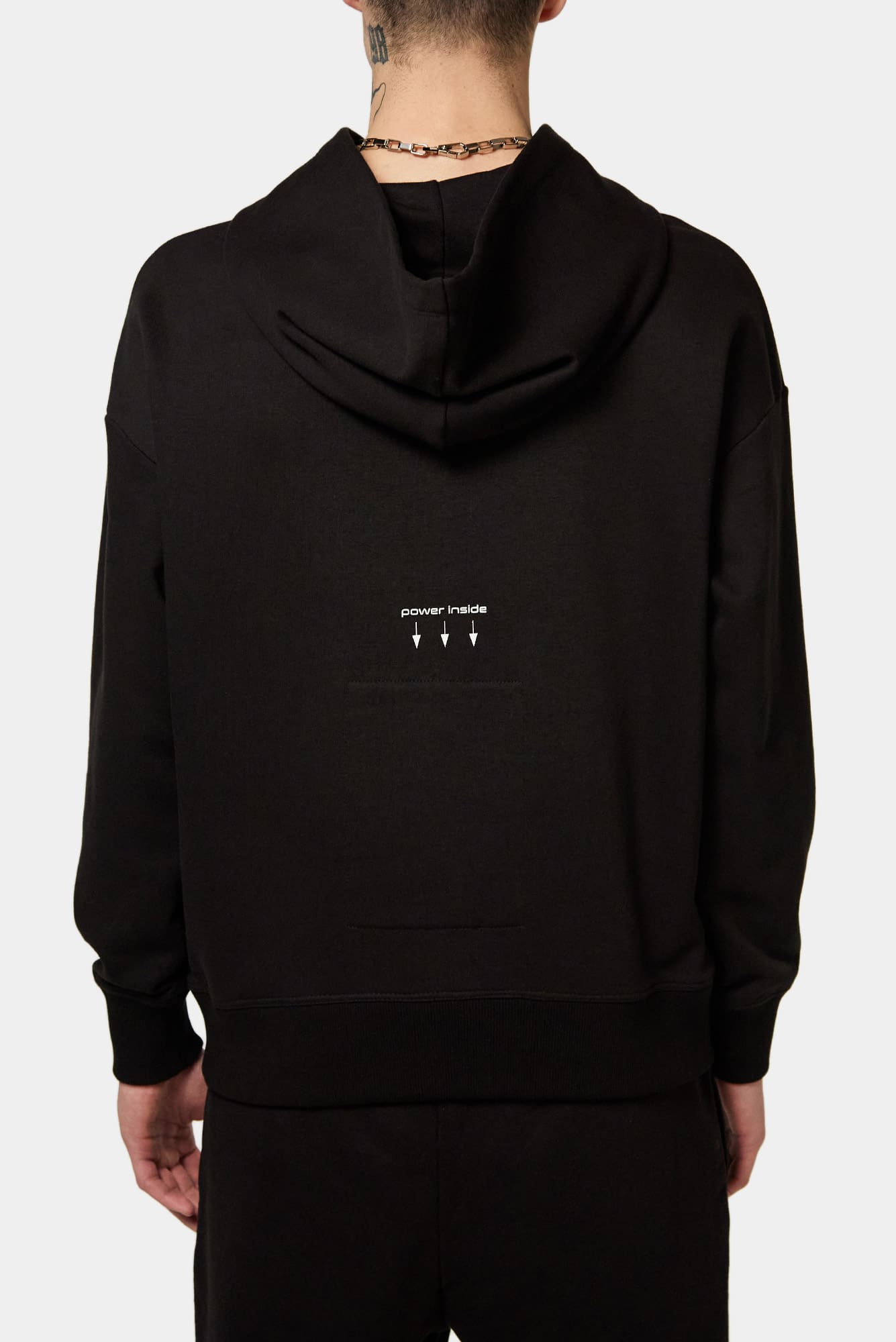 Black hoodie SACRED ENERGY