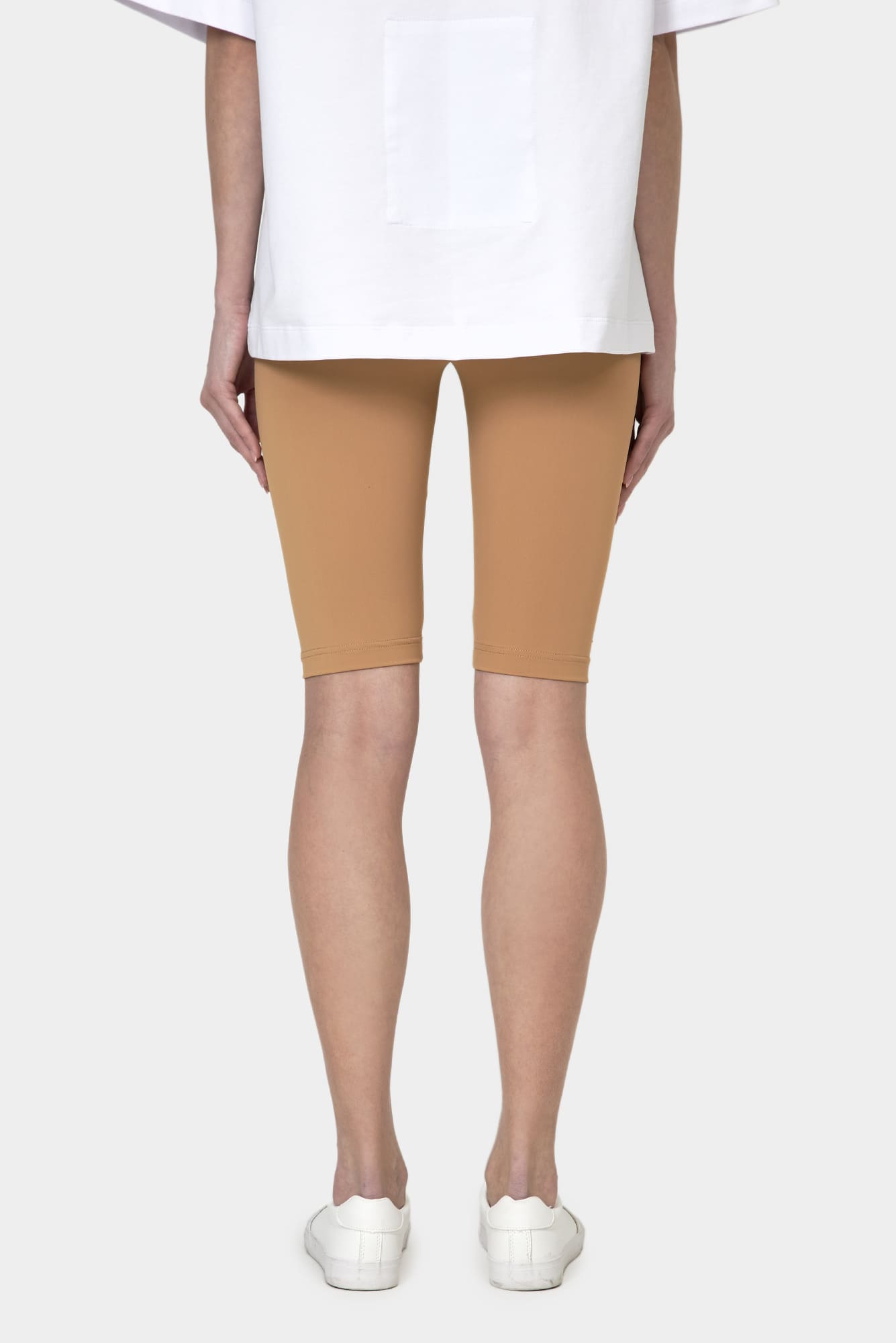 Beige short leggings WATER SHINE