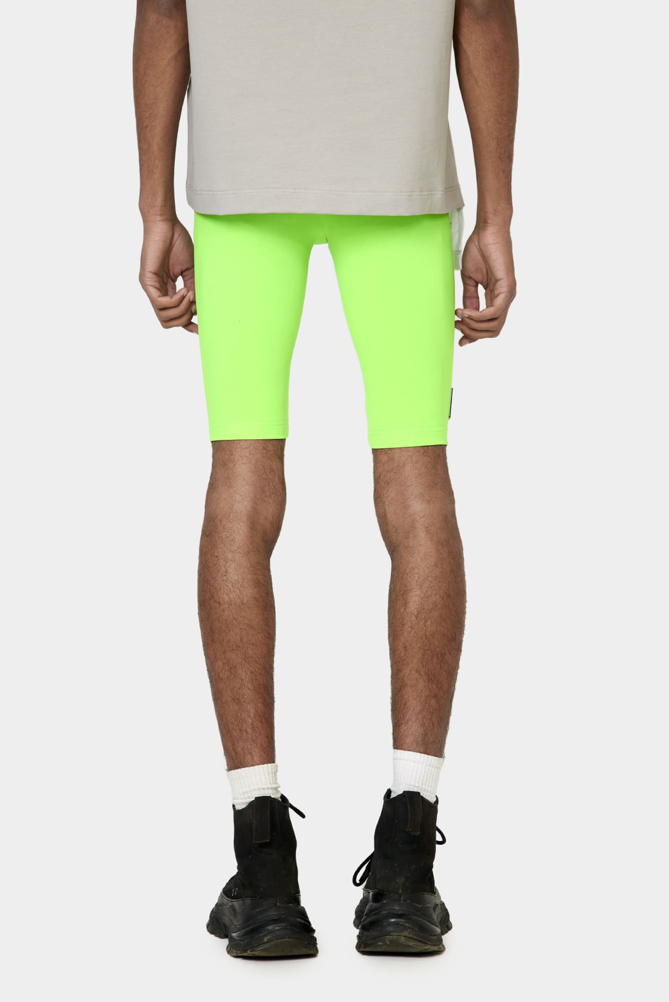 Lime short leggings WATER SHINE