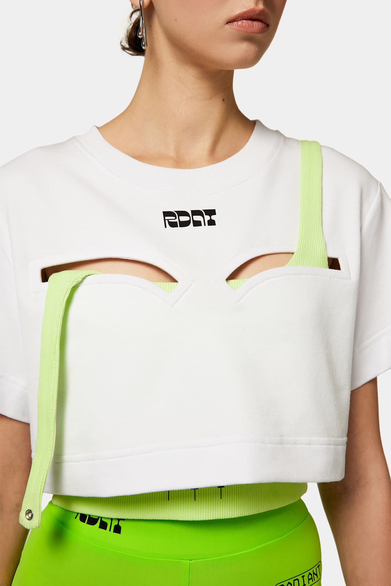 White crop top CLOSE YOUR EYES…