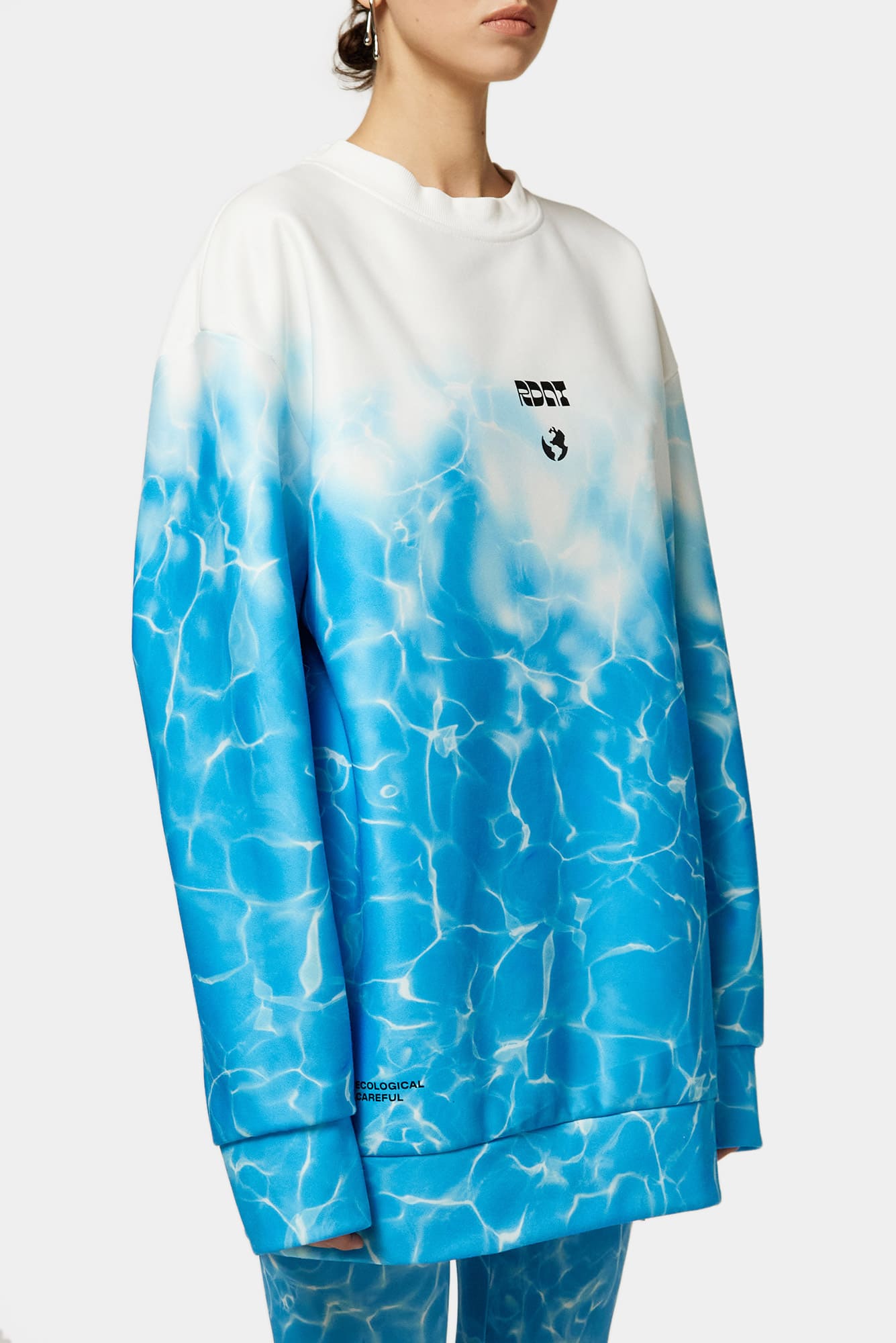 Degrade sweatshirt WATER SHINE