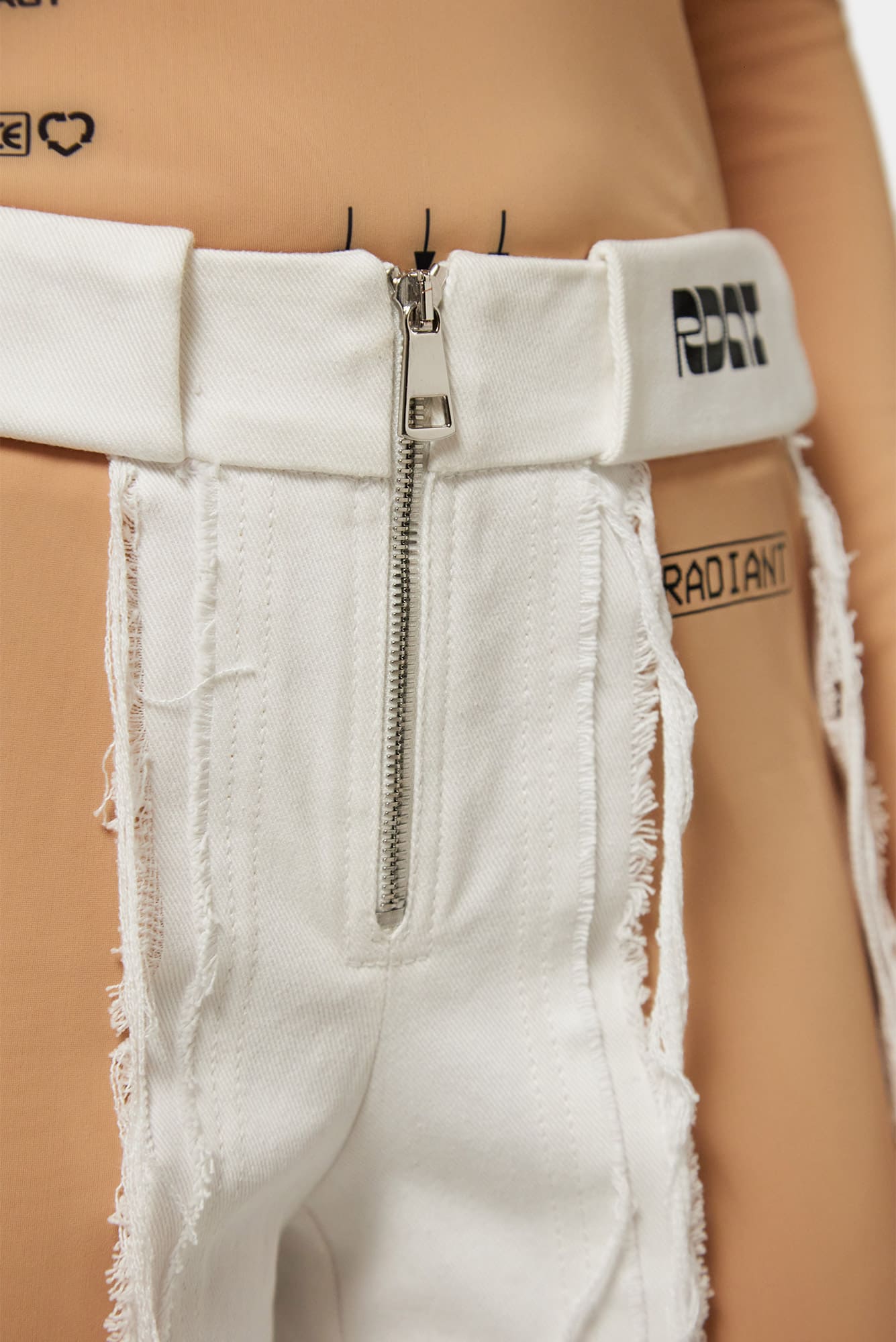 White AURA jeans