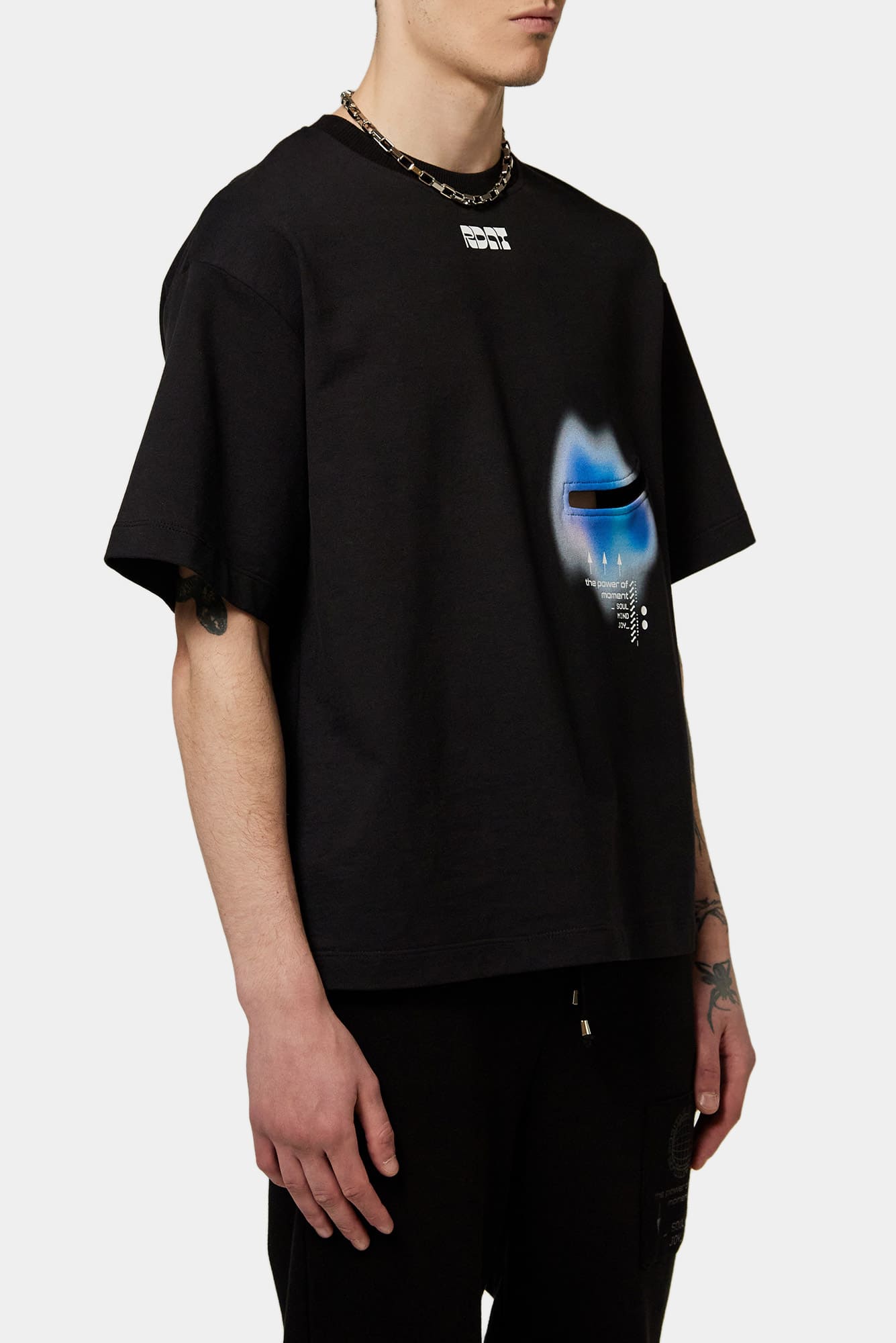 Black T-shirt SACRED ENERGY