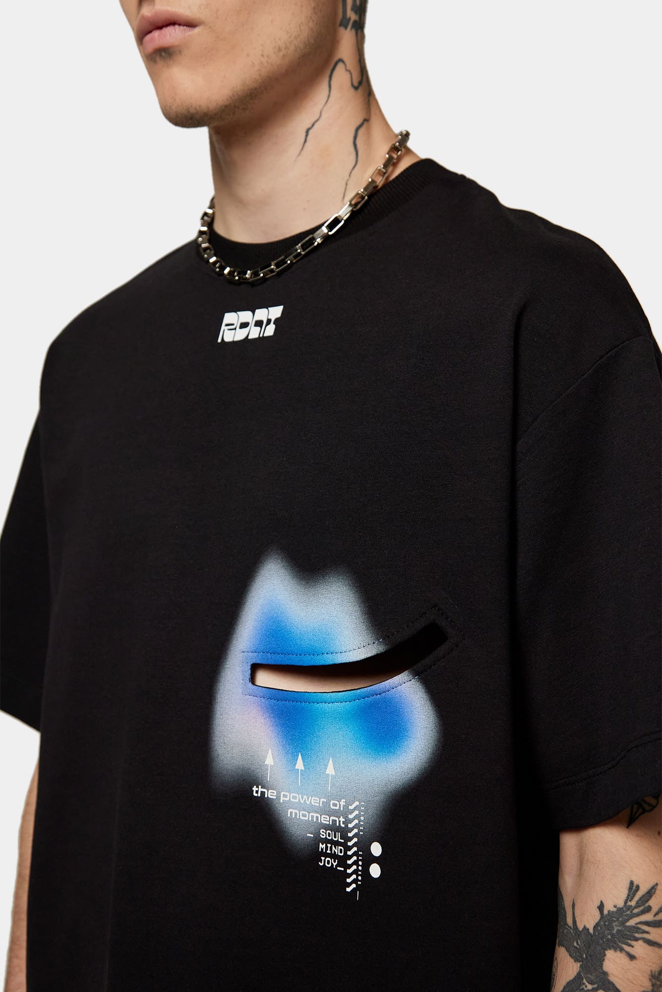 Black T-shirt SACRED ENERGY