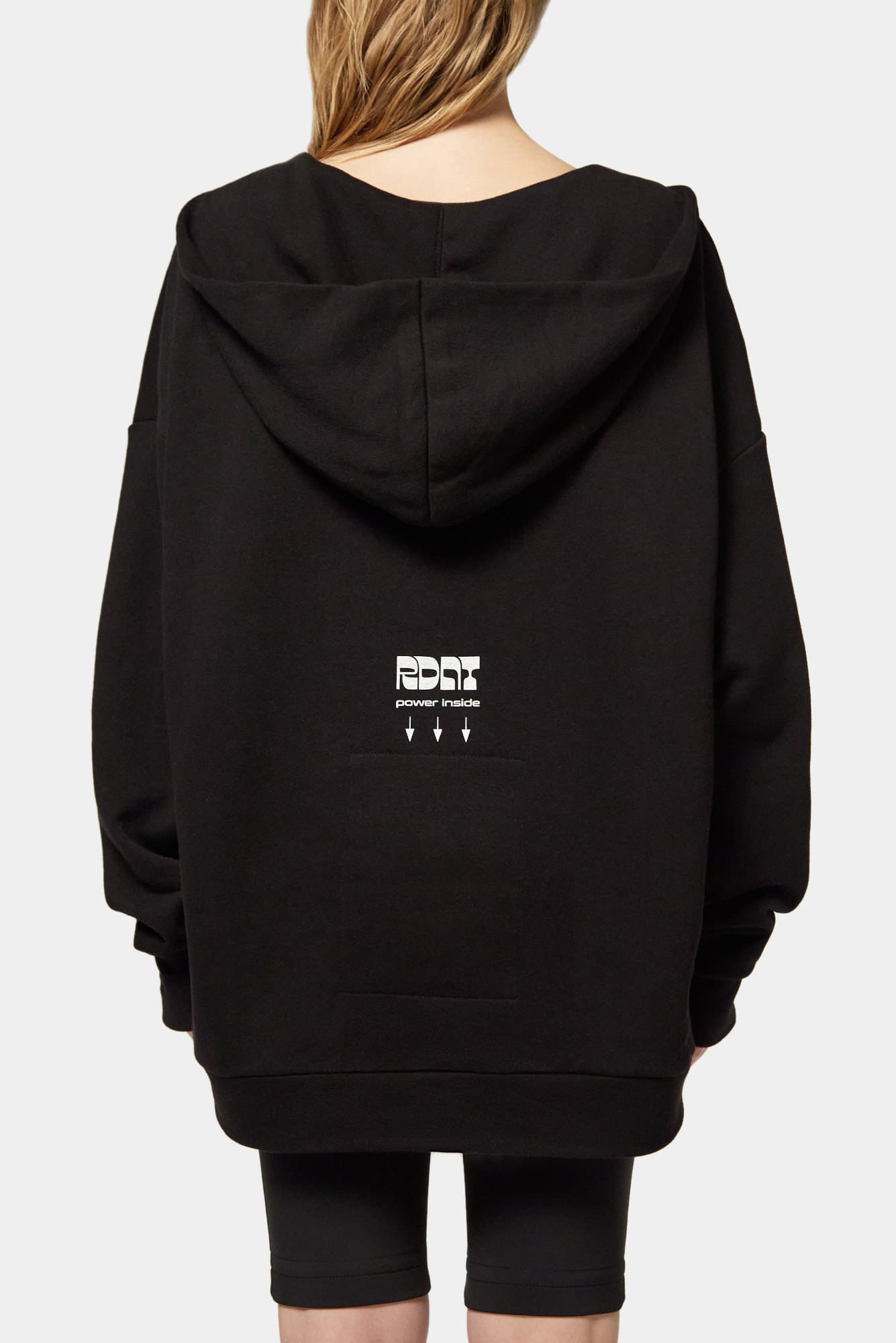Black hoodie NAKED SOUL